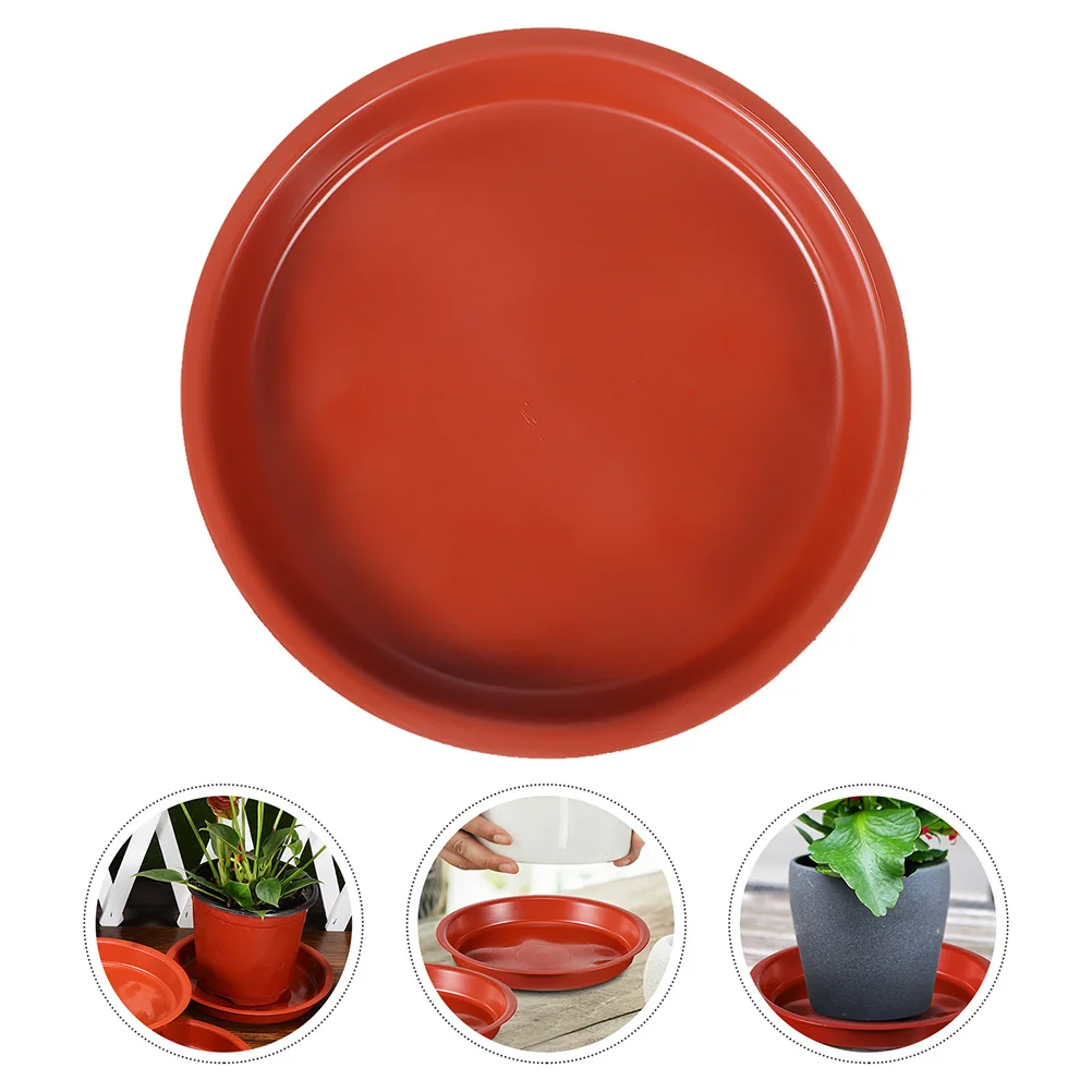 

10Pcs Plant Tray Round Plastic Saucer for Potted Plants Leak Proof Floor Protector Reusable Bonsai Drip Tray Gardening Supplies