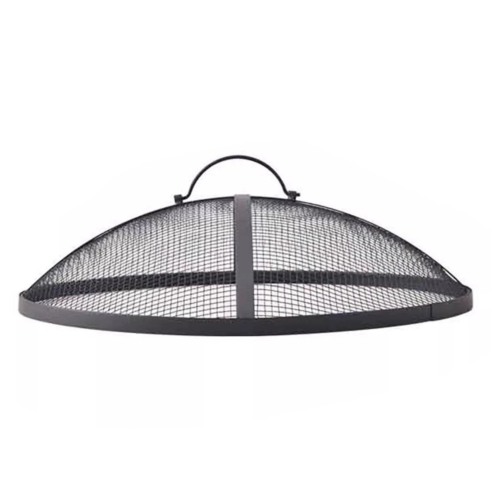 Fire Pit Spark Screen Round Safety Guard With Handle Large Grills Pardner Domes Cover For Outdoor Fire Bowl view 5