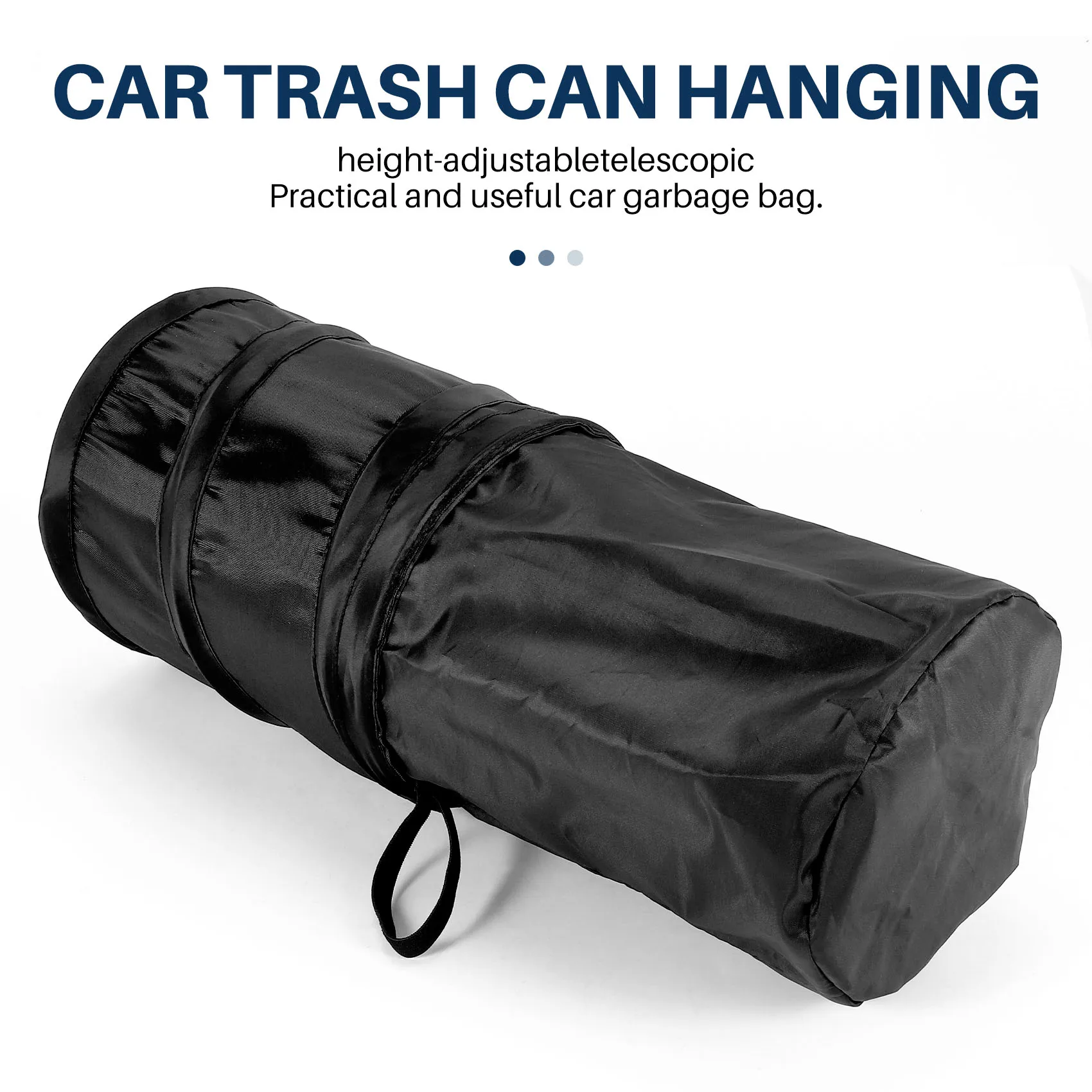 AED8-Car Trash Can, Portable Garbage Bin, Collapsible -Up Waterproof Bag, Waste Basket Bin, Rubbish Bin