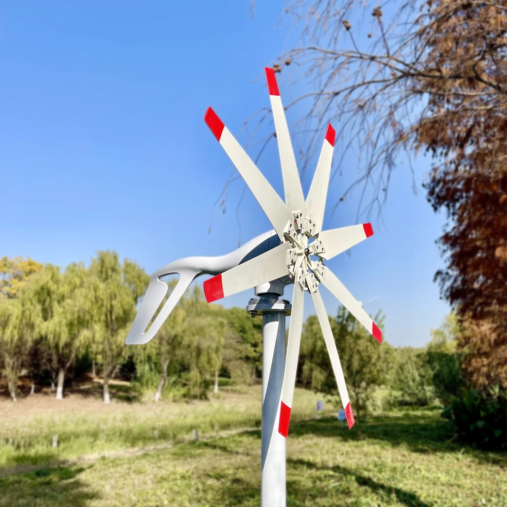 Small 1000 watt 12 volt 24 volt Free Energy Wind Turbine Generator Wind Power