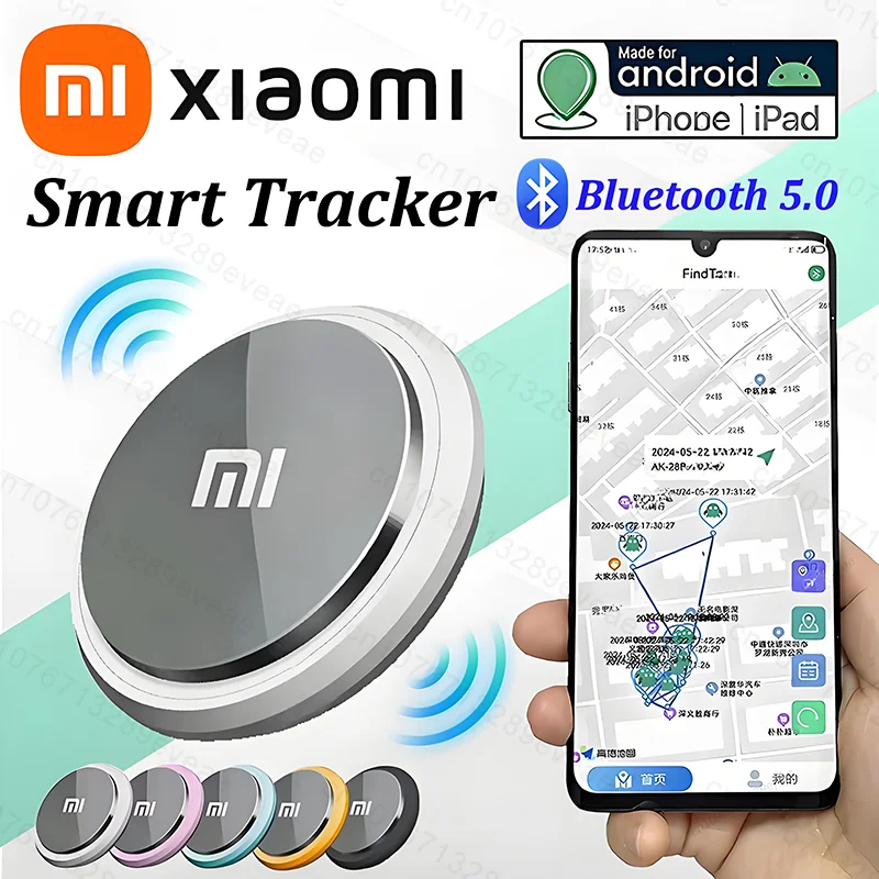 

Xiaomi Mini GPS Tracker Device Smart Anti-Lost Reminder For Pets Bag Wallet Bluetooth Portable Finder Air Tag Tracking Locator
