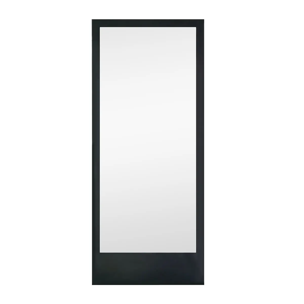 Custom Size Black Wood Frame Modern Decorative Large Standing Body Full Length Rectangle Shape Floor Mirror
