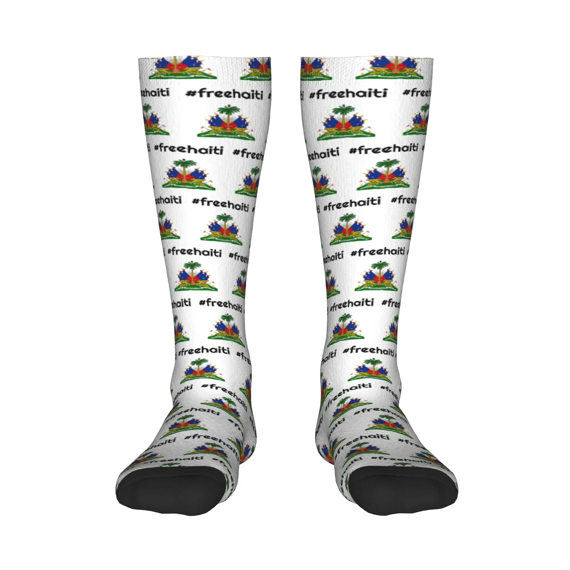 

Всесезонные чулки для экипажа, бесплатные гаитянские носки, модные длинные носки в стиле Харадзюку в стиле хип-хоп, аксессуары для мужчин и женщин, подарок на день рождения