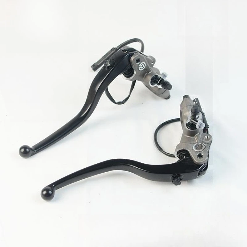 

Brake on the pump, clutch on the pump, small switch horn handle lever