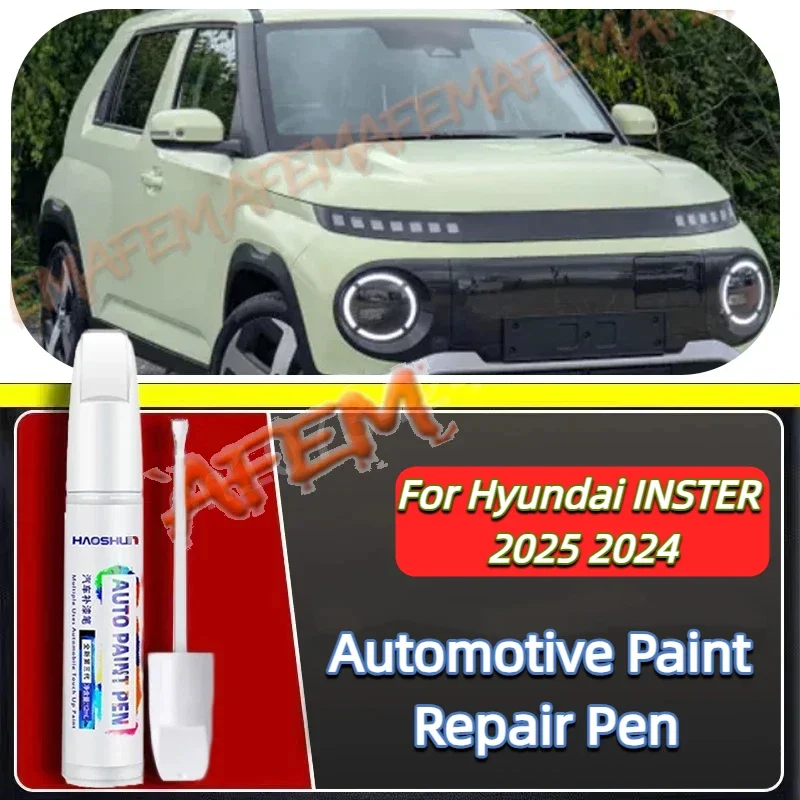 Car Paint Scratch Repair Touch-Up Pen For Hyundai INSTER 2025 2024 Paint Scratch Remover Car Paint Care Accessories