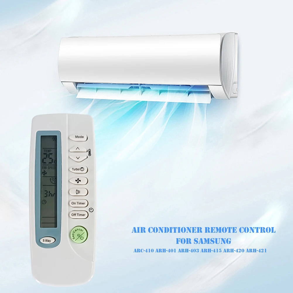 

Universal Smart Air Conditioner Controller Battery Powered Air Conditioner Wireless Controller for Samsung ARC-410 ARH-401