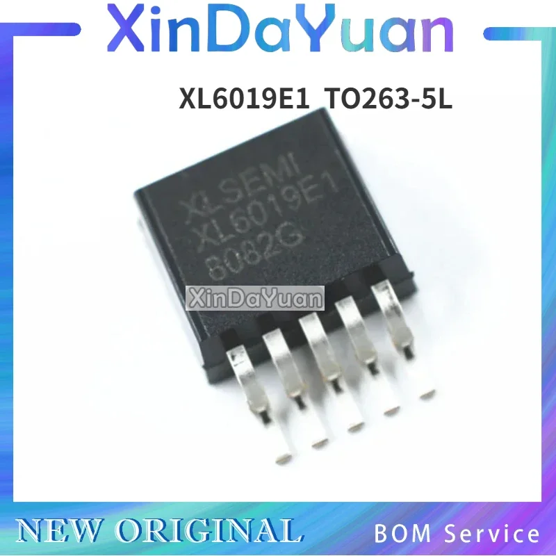 10 pcs XL6019E1  TO263-5L DC-DC XL6019 60V 5A Switching Current Boost Voltage