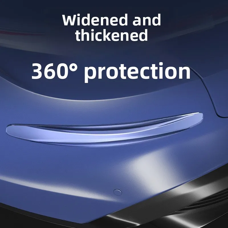 

Car Bumper Guard Strip Front Rear Bumper Protector Anti Scratch Anti Collision Rubber Strip for Car Edge & Door