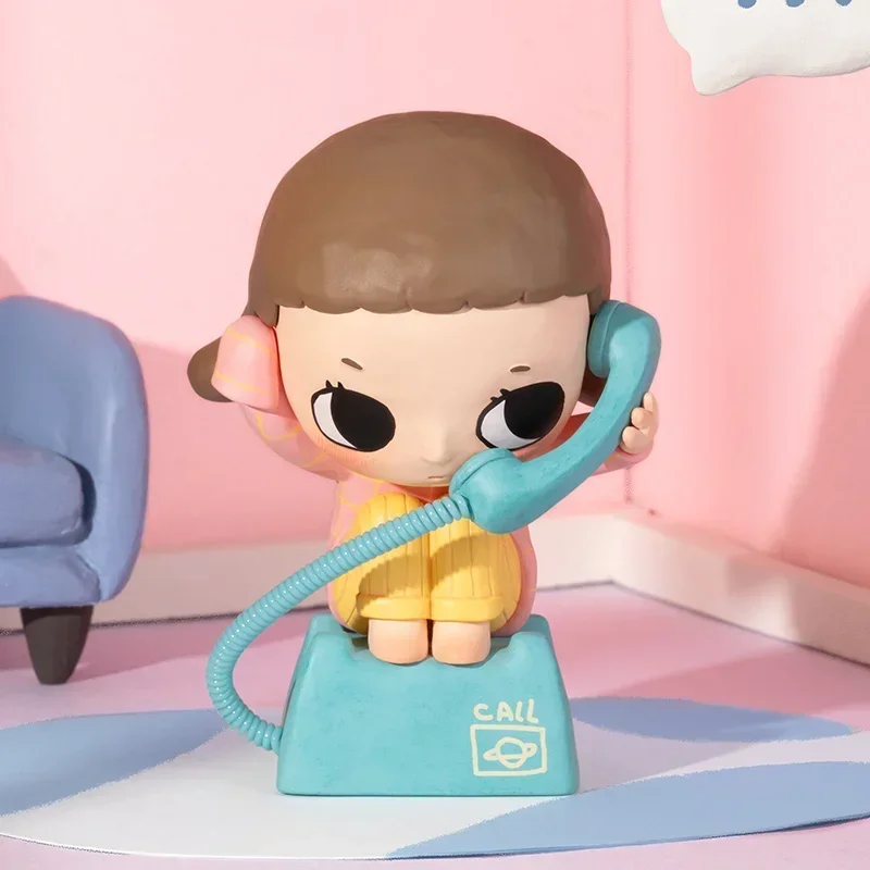 

POPMART Nyotas Flauschige Life Series Mystery Box Anime Original Action Figure Collection Model Desktop Ornaments Doll Toys