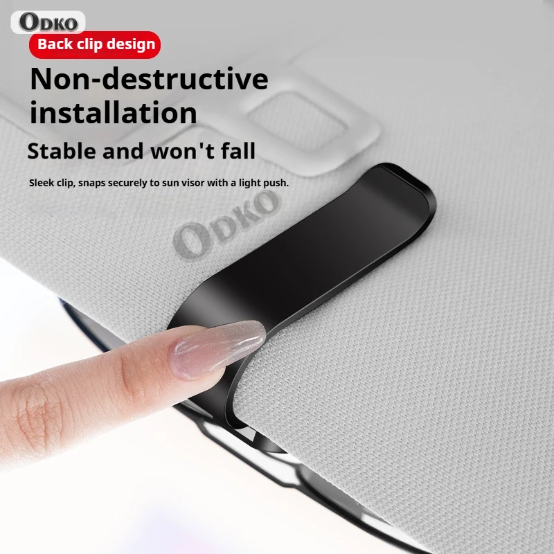 حامل نظارات مثبت على السيارة متعدد الوظائف مشبك تخزين لوح ظلة لـ Maxus T60 D60 D90 2022 D20 T70 T90 G10 G20 G50