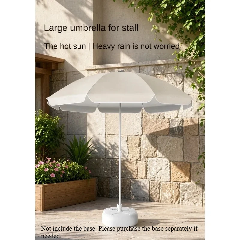 Folding Event Canopy Umbrella 8 Strut Pole UV Block Water Resistant Outdoor Shade for Fair Booth Exhibition Camping Picnic