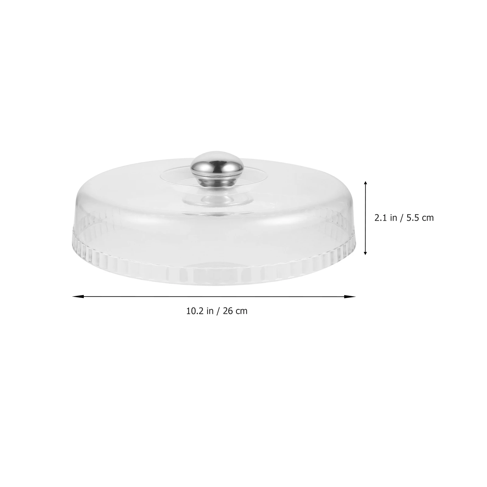 

Cake Dust Cover Cakes Display Lid Dessert Protective Plastic Clear Dome for Dish