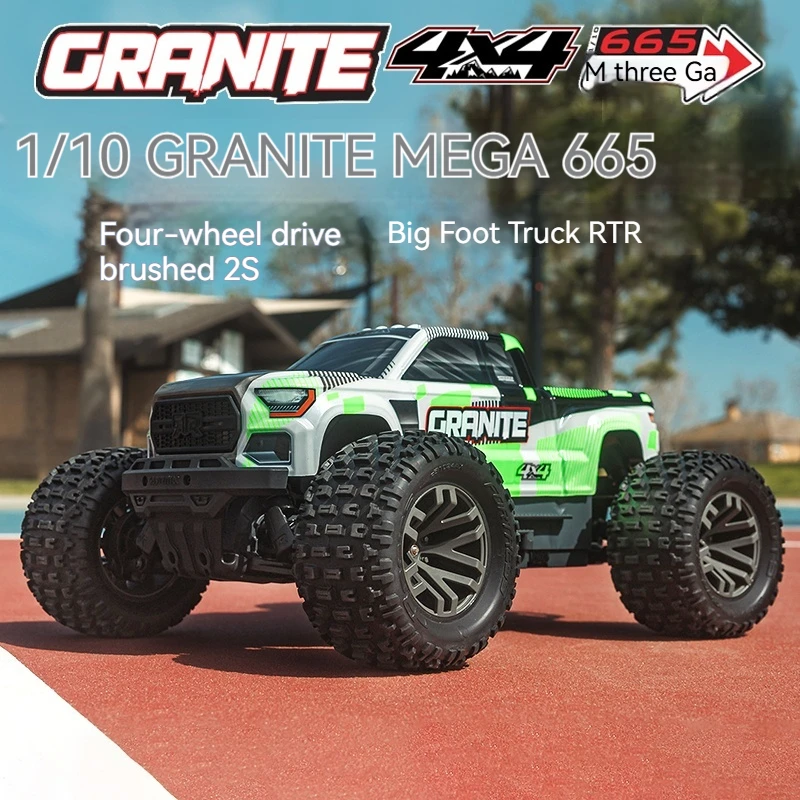 

ARRMA GRANITE GROM MEGA 1/10 2S Матовые 4WD RTR Радиоуправляемые автомобили для взрослых Электрический автомобиль с дистанционным управлением Monster Rc Truck Модель Дети