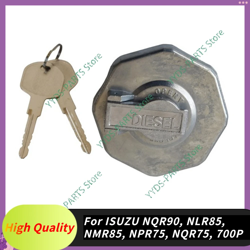 

Car Fuel Cap With Key 8-98146010-0 8-98088982-0 8981460100 For ISUZU ELF NPR NQR 4HK1 NQR90 NLR85 NMR85 NPR75 NQR75 700P