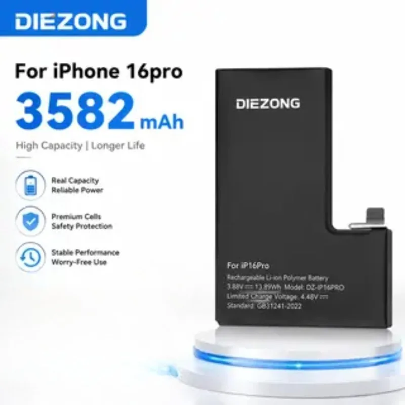 

FOR IPHONE 16 Pro 103CS/2203B/A3293/3083 BATTERY High-Performance Fast Shipping High-Quality Persistent standby In Stock