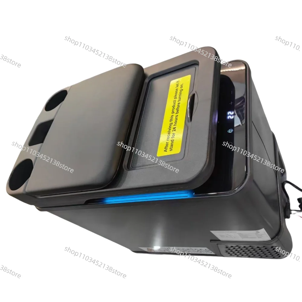40L Large Capacity Car Refrigerator for Sprinter - Portable Fridge for Travel Camping and Business Use 12V/24V DC Power