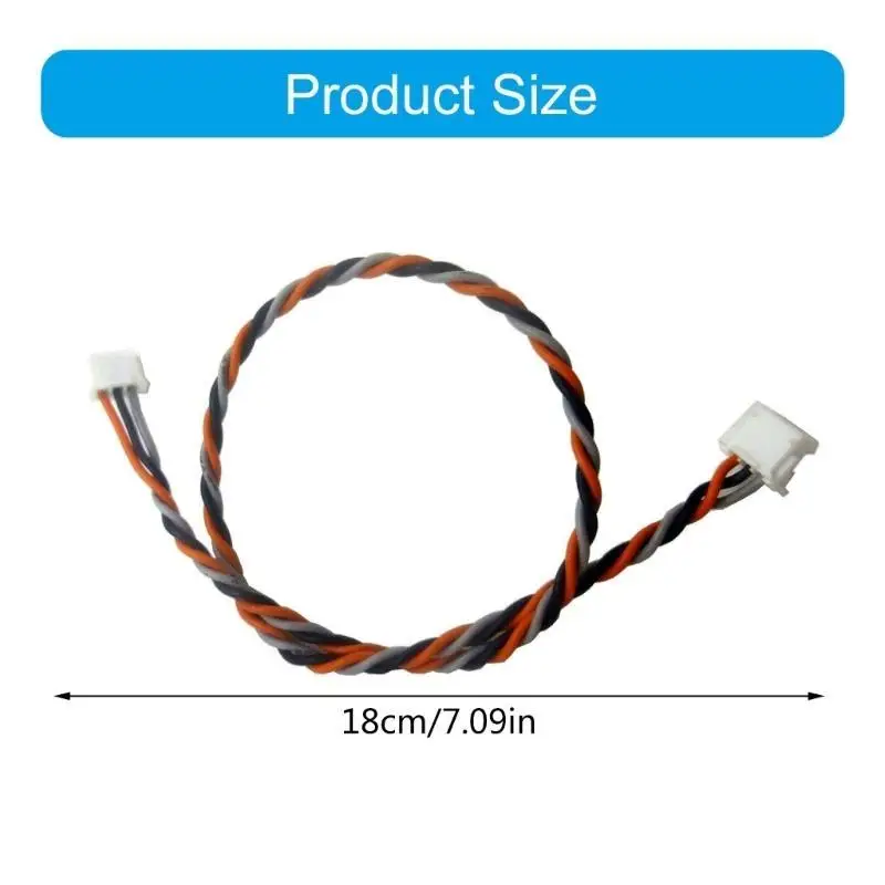 Y1UB كابل إشارة استقبال Y1ub الموصلية السلك ثلاثي الألوان 18 سم للإشارة السلسة في كابلات النحاس Quadcopters 5pcs/10pcs