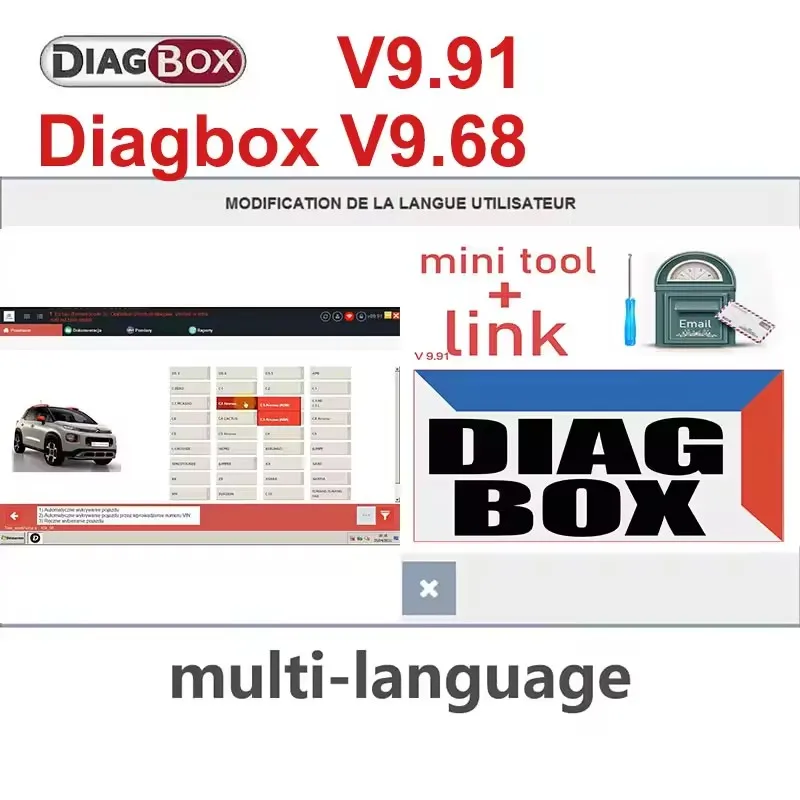 

2023 Diagbox V9.85 PC Version Original Installation Lexia3 PP2000 Compatible for Peugeot Vehicle Diagnostic And Adaptation Tool
