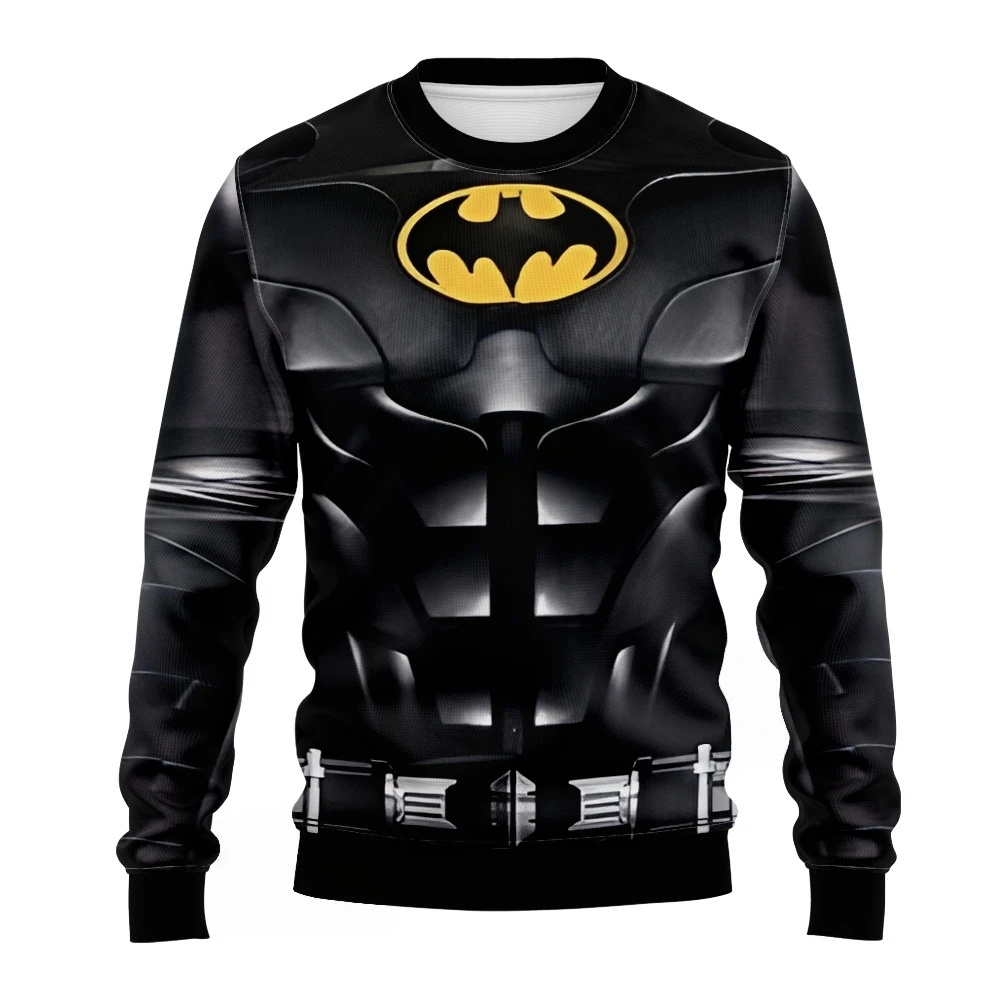 Cosplay Sweatshirt Unisex Adult 3D Print Costume Top Casual Outdoor Sports Training Pullover Movie Fan Long Sleeve Jersey