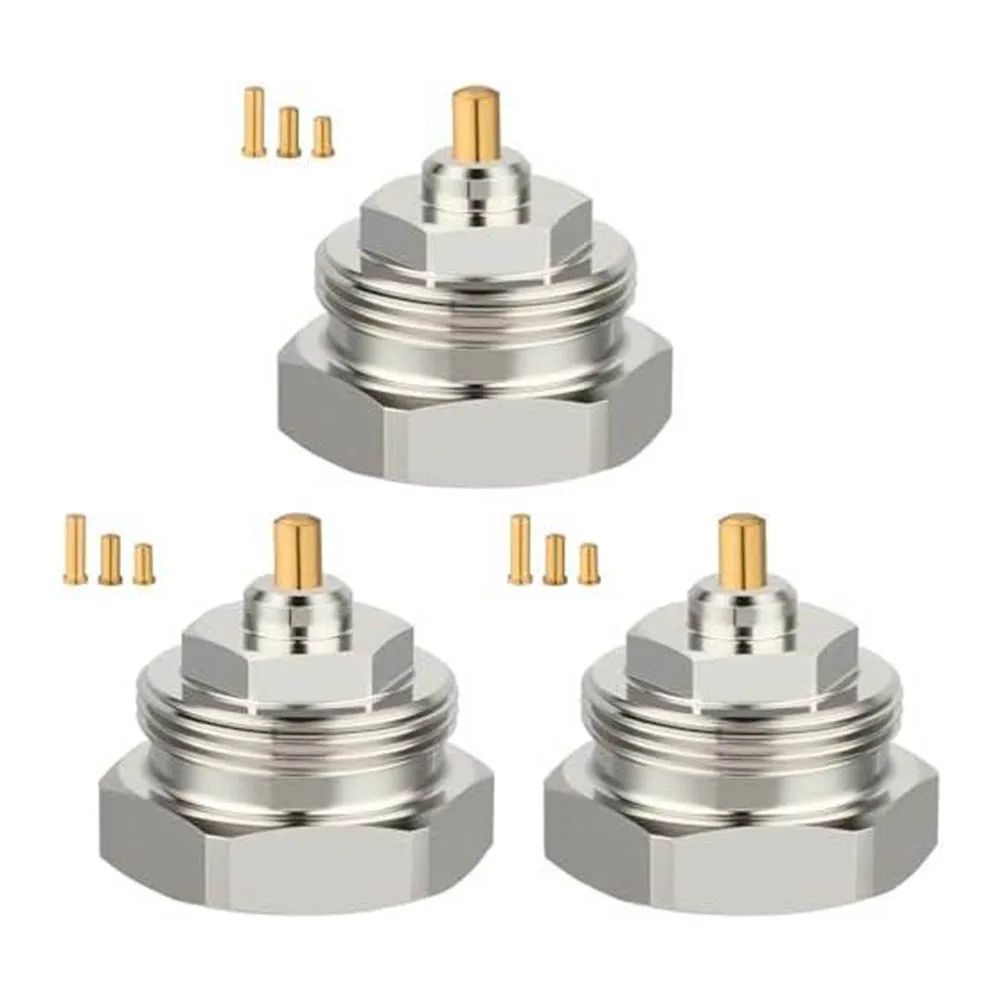 3PCS Thermostatic Valves Adapter Set Converting M30x1.0 To M30x1.5 For Oventrop Radiator Valves Radiator Accessories