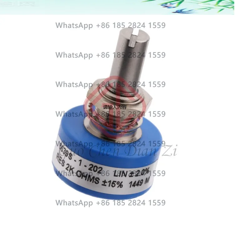 

6639S-1- 102 1K, 202 2K, 502 5K, 103 10K, 203 20K In stock single-turn potentiometers from Bourns