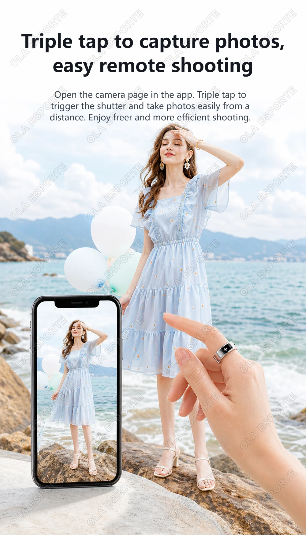 AI Recording Translation Smart Ring Heart Rate Blood Oxygen Sleep Monitor Touch Voice Recorder Sports Waterproof Smartring R12
