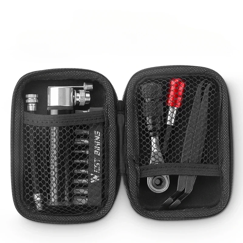 WEST BIKING Bicycle Portable Tools Repair Bags Set Multipurpose Bike Toolkit MTB Road Bike Storage Capsule Kit Cycling Accessory