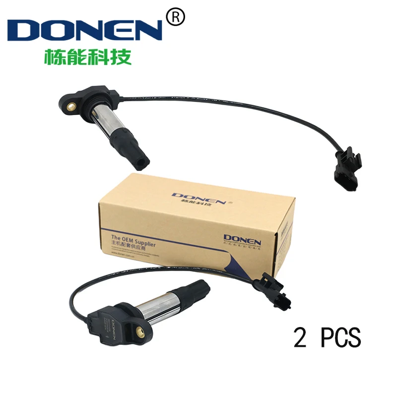 2 PCS DONEN IGNITION COIL FOR Ducati hyper 821 38010145B  38010144B DQG3197A