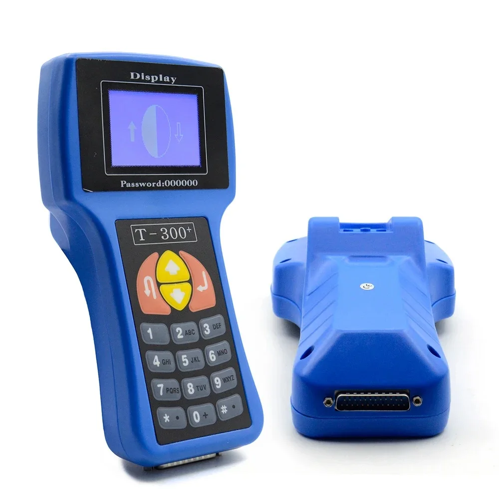 T300 Key Programmer T300 Auto V23.9 Car Key Maker T300 Code Programmer Blue/Black English/Spanish