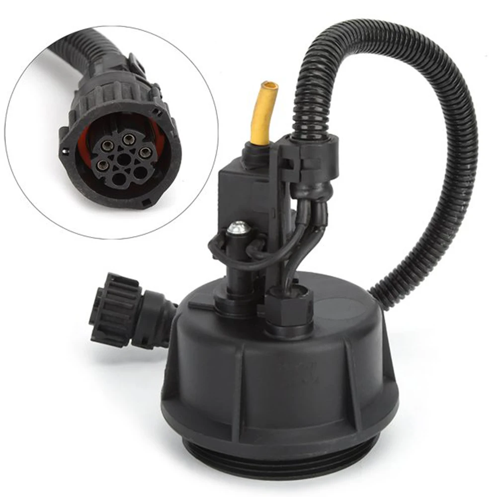 New For Volvo Renault Trucks OE:20869391 20771586 20538889 Black Oil Water Separator Bowl With Heater Automotive Accessories