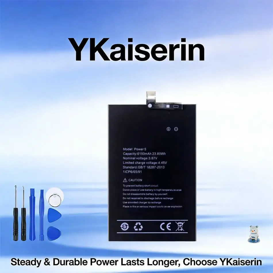 

Долговечная батарея 6150 мАч для Umidigi Umi Bison X10 Pro X10 X10 Pro Power 5, высокая совместимость, аккумулятор для мобильного телефона