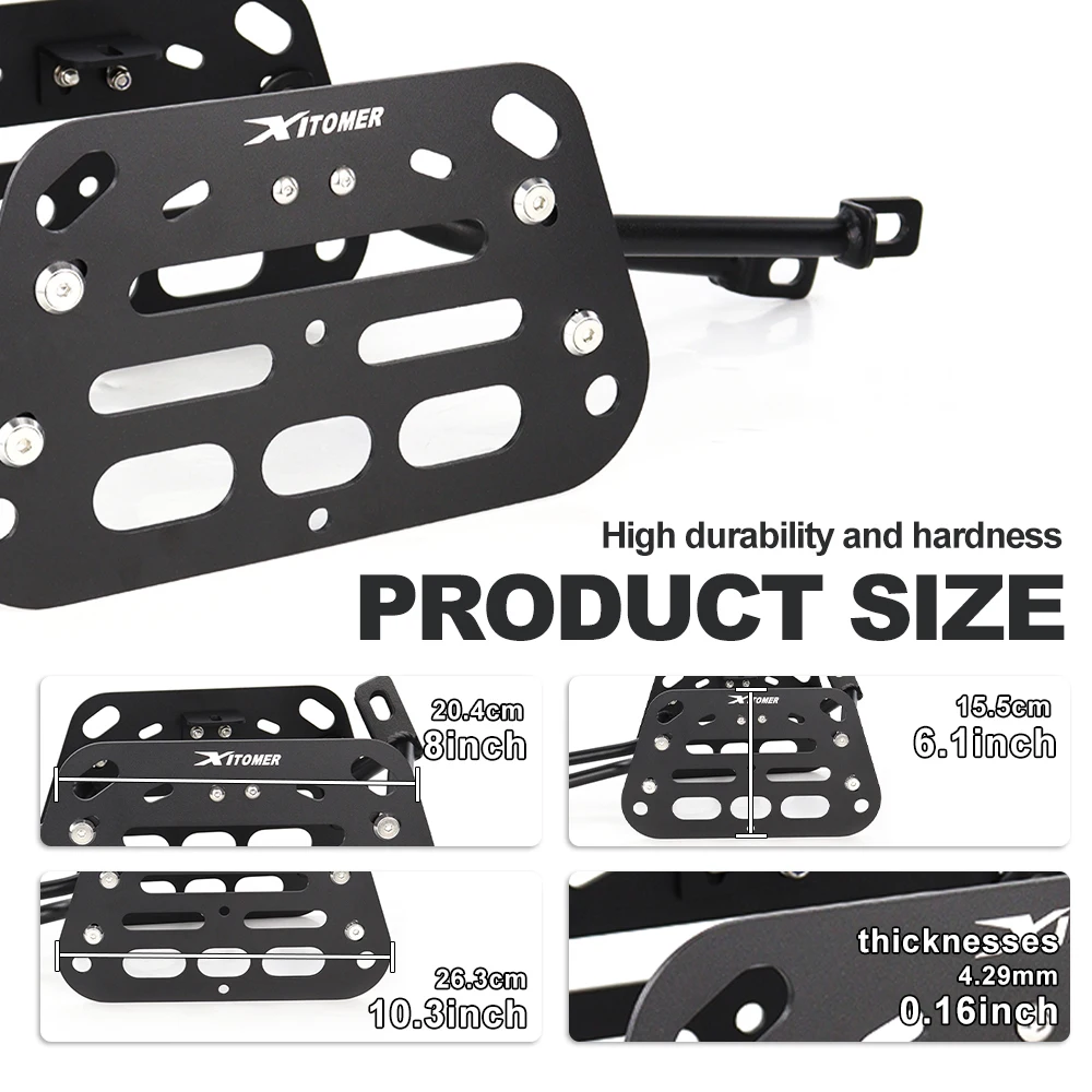 For Honda CB500F CBR500R CB500 Hornet CBR 500R Motorcycle Side Racks Saddlebag Support Bars Mounting Brackets Side Pannier Racks