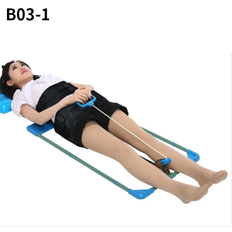 Efficient Cervical Spine Lumbar Spine Traction Bed for Cervical Vertebrae Lumbago Low Back Pain Therapy Massage Body Stretching