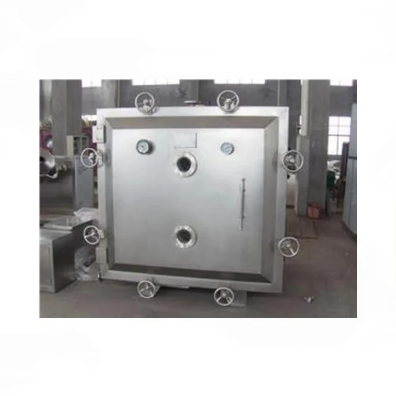 China Industrial Food & Flower Vacuum Dryer with PLC  Components CUSTOMIZED