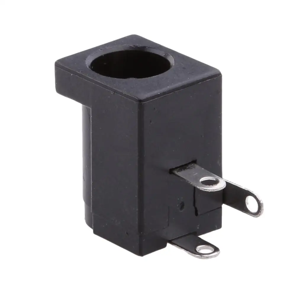 10pcs 5.5x2.1mm DC Power Supply Female 3 pin PCB Mount Socket Connector