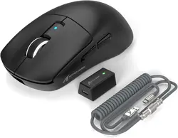 MAMBASNAKE x ATTACK SHARK R6 Wireless Gaming Mouse,PixArt PAW3950MAX 42000 DPI