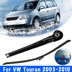 2PCS Car Rear Wiper Blade And Arm Fit For Volkswagen Touran 2003-2010 Tailgate Window Rain Brush Windshield Windscreen