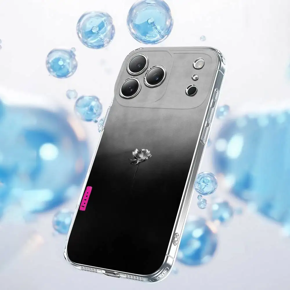 Funda de teléfono L-Little Simz Lotus para iPhone 17,16,15,14,13,12,11 Plus,Pro,Max,Plus,E,SE4,Air,Mini transparente