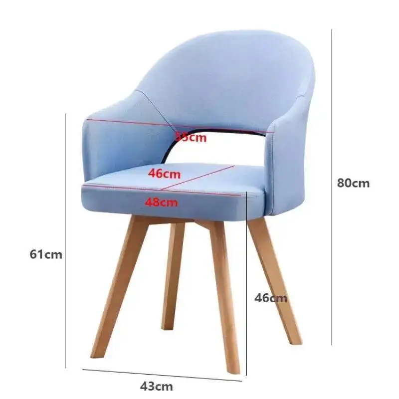 كرسي مريح لتناول الطعام عالي الجودة كرسي مدير يشكلون كرسي مسند ظهر فريد من نوعه أناقة Salle أثاث منزلي بسيط للأزياء الراقية