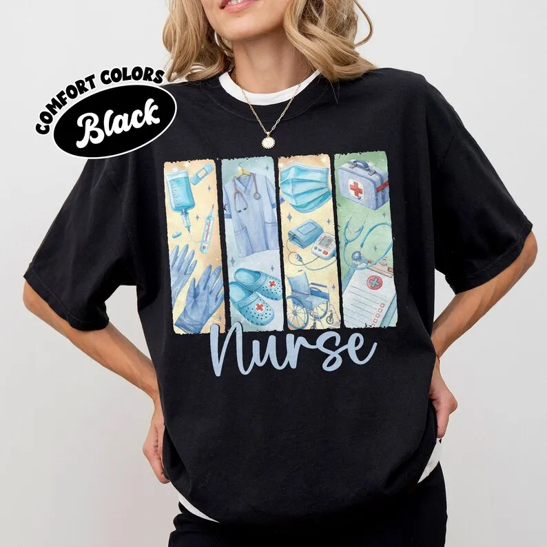Nurse Life T-shirt, Nurse Sublimation Design T-shirt, Nursing Instant, Shirt, Education Tee Shirt