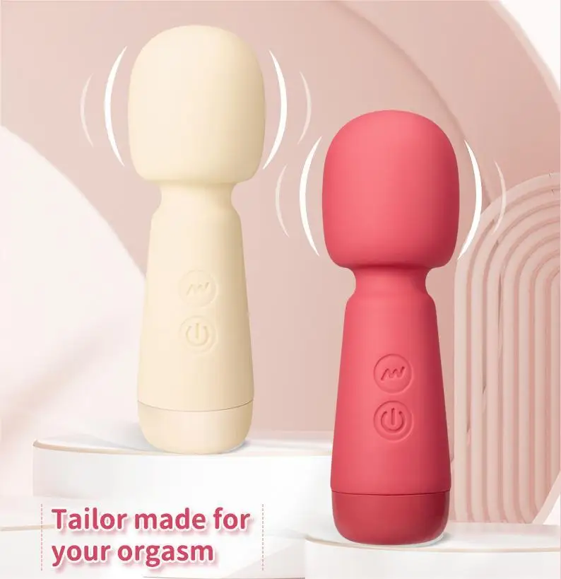 Mini Zauberstab Vibrator, leistungs starker G-Punkt Vibrator für Ciltoris Stimulation persönliche Vibratoren Av Massage gerät Magic Sexspielzeug