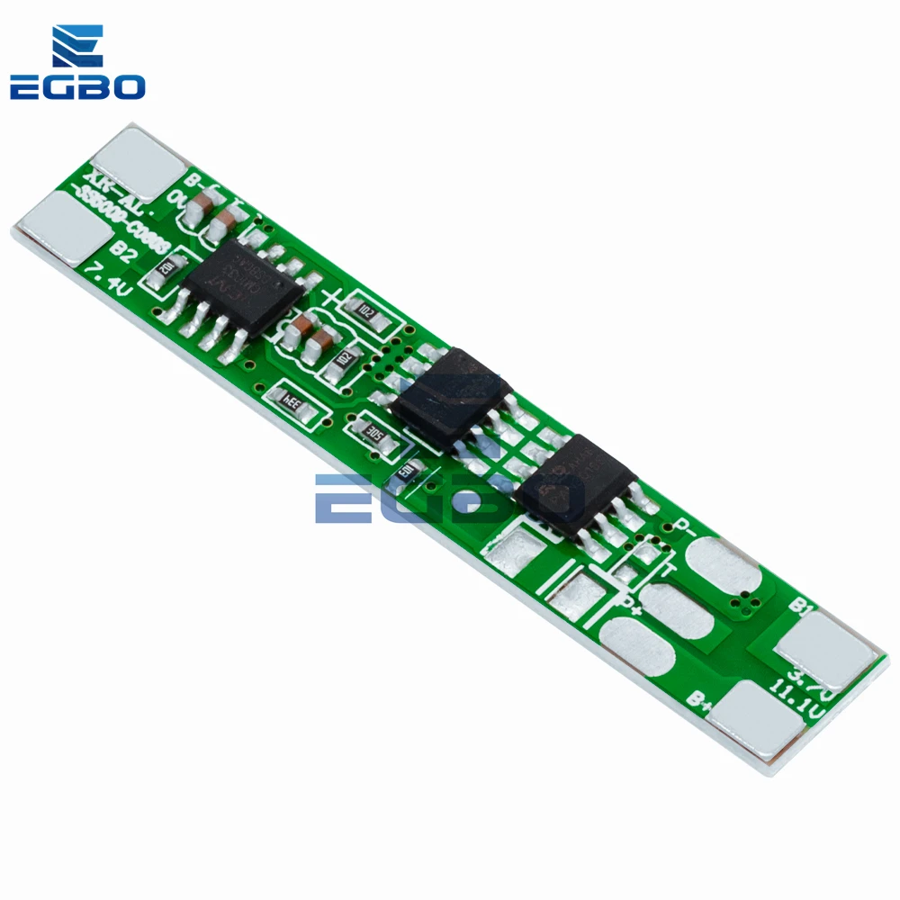 1~20PCS EGBO 3 series 3S 11.1v5a lithium battery protection board street lamp spray accessories 18650 battery