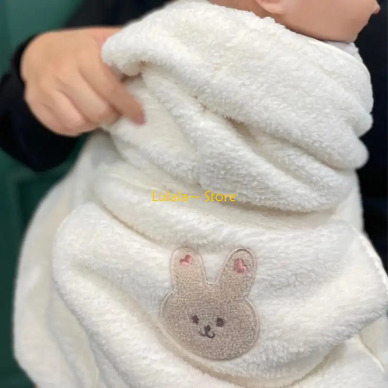 Picture 3: Y4QA Versatile Baby Stroller Windproof Poncho Practical Newborn Pushchair Poncho Gift