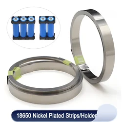 Nickel Plated Strip Steel Belt 1/2P Batteries Nickel Sheet Plate Connector Spot Welding Machine Battery Welder 18650 Holder