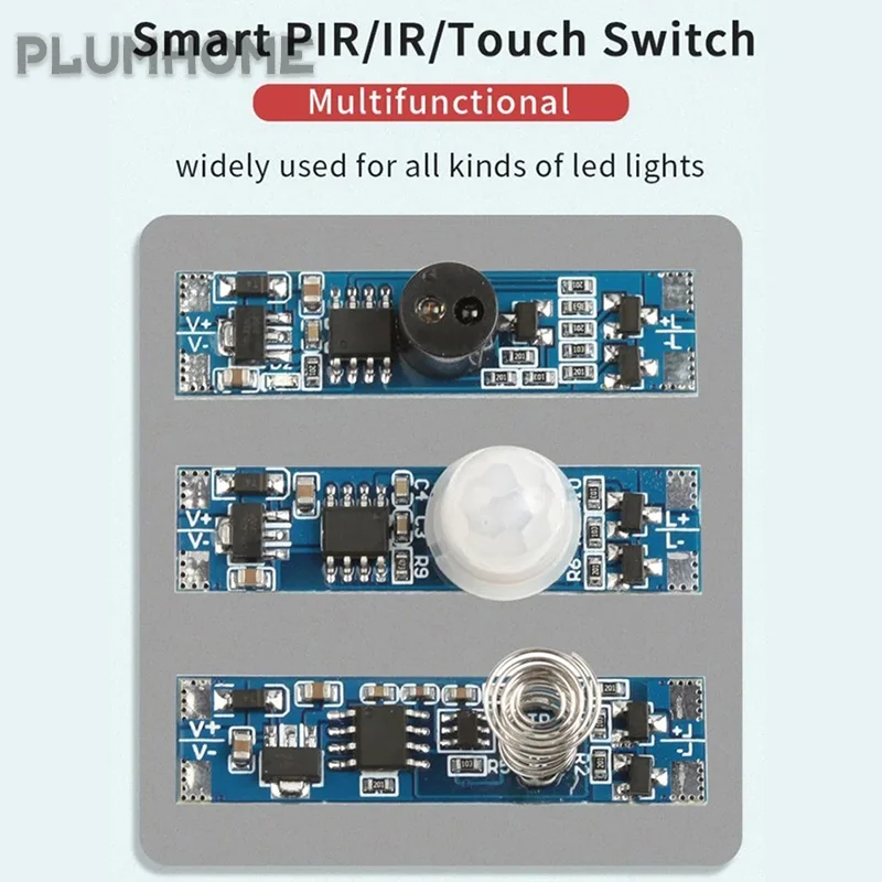 

Smart home built-in / human body / hand sweep sensor switch 12V, 24V cabinet wardrobe corridor touch sensor module