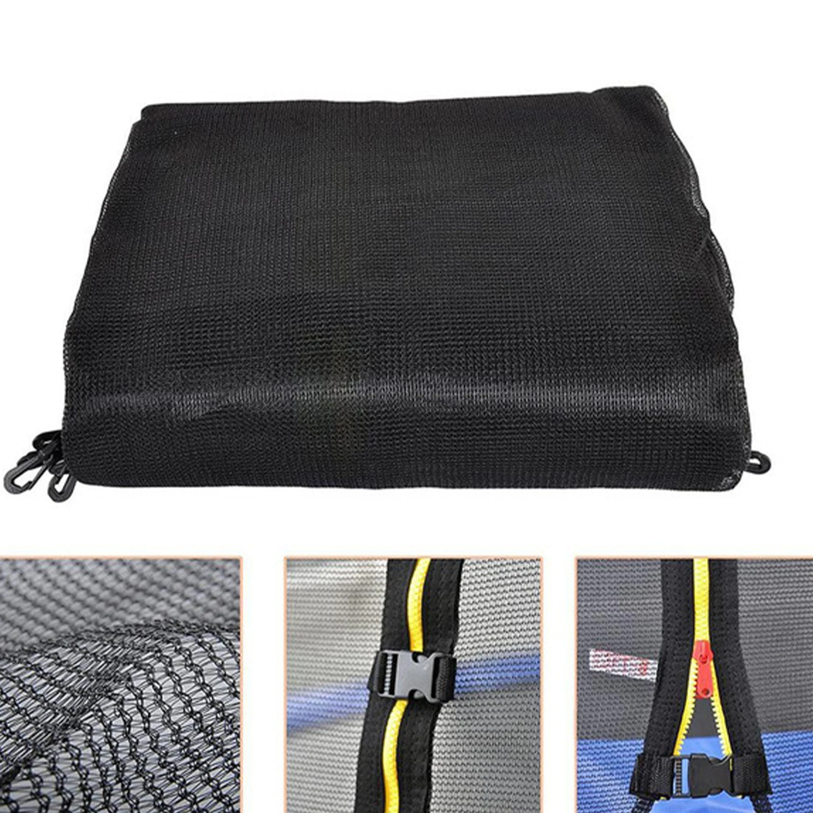 Trampoline Net Trampoline Enclosure Safety Net Replacement Trampoline Safety Net Fits For 6FT 8FT 10FT 6 Or 8 Poles Trampolines