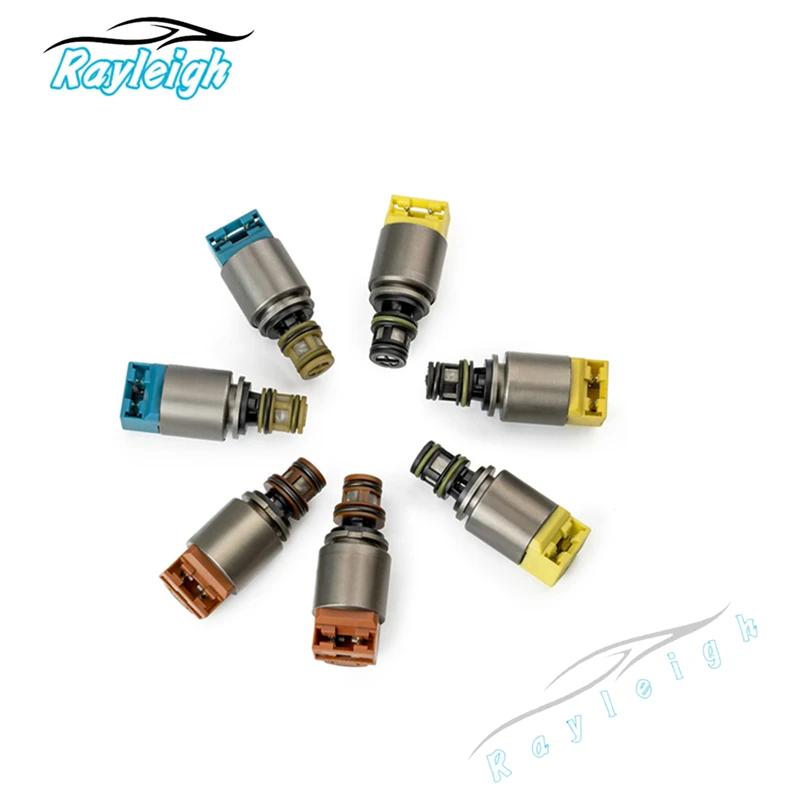 6HP21 6HP28 Transmission Solenoid Valve 7 Kit For Audi A6 A8 Q7 BMW X3 X5 ZF6HP 1068298045 1068298044