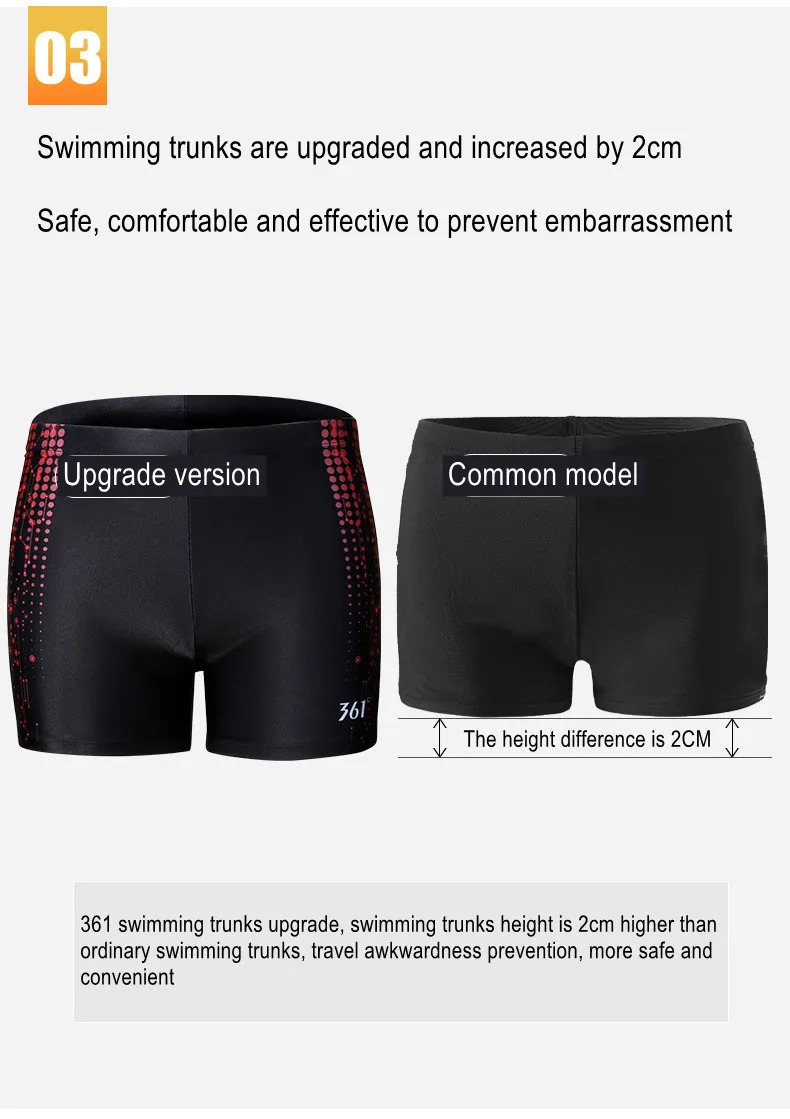 Men Professional Quick Dry Summer Surf Running Sports Tight Beach Shorts Breathalbe Outdoor WaterProof Bathing Swim Trunks Brief