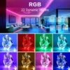 50/100/130/200FT RGB LED Smart Strip Light, App&44-Key Remote Control, Music Sync, Color Changing Led Lights for Bedroom, Home, Kitchen, Party, Room Decor 4