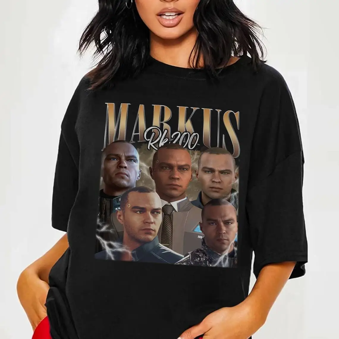 Markus RK200 Shirt  Vintage Markus RK200 Shirt  Homage Markus Shirt  Detroit Become Human Game Shirt